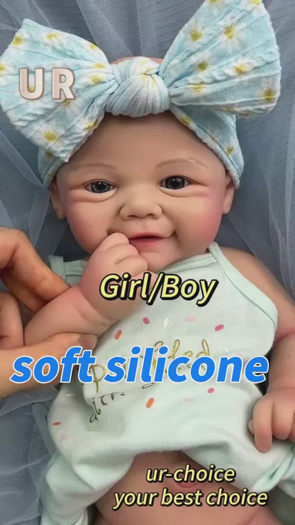 Bebé Reborn Silicona Maya 43cm / 2,6kg
