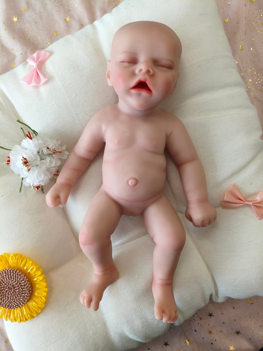 Bebé Reborn Elsa - 30 cm de Silicona Blanda Realista