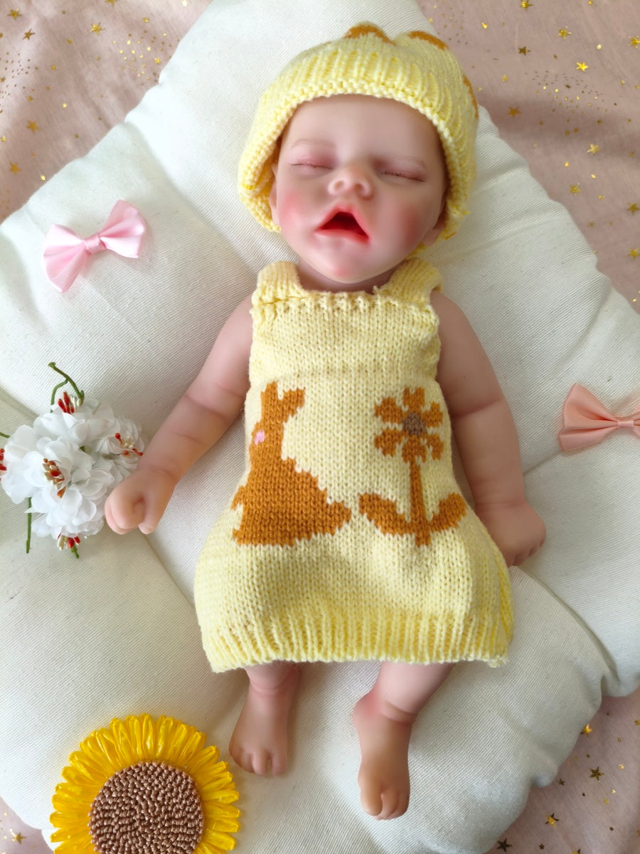 Bebé Reborn Elsa - 30 cm de Silicona Blanda Realista