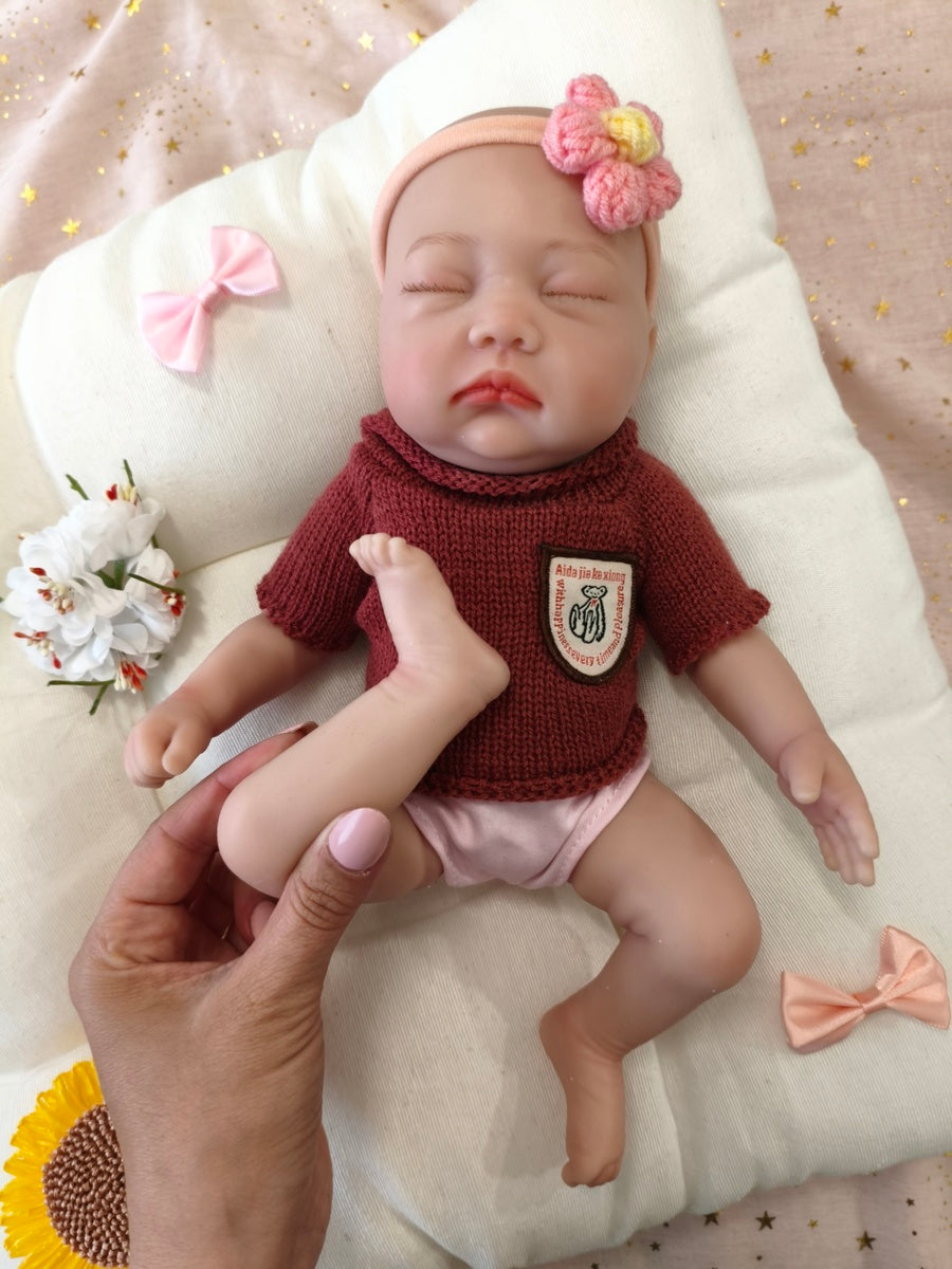 Bebé Reborn Naila - 30 cm de Silicona Blanda Realista
