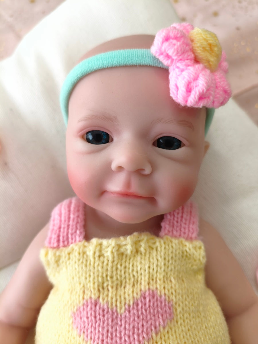 Bebé Reborn Zaira - 30 cm de Silicona Blanda Realista