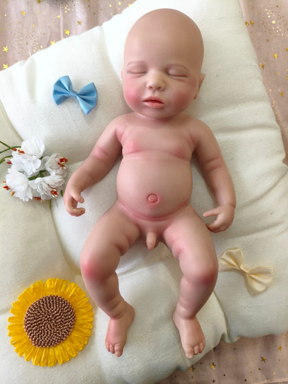 Bebé Reborn Enzo - 30 cm de Silicona Blanda Realista