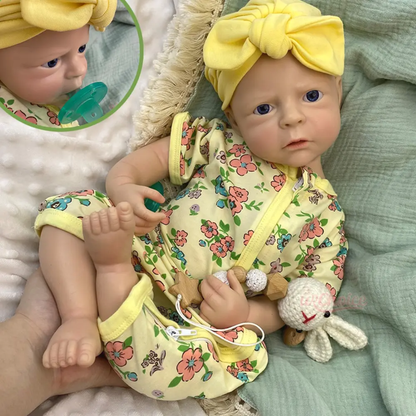 Bebé Reborn Silicona Maira Niña 50cm / 3,2kg