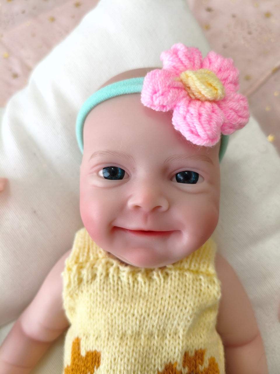 Bebé Reborn Laura - 30 cm de Silicona Blanda Realista