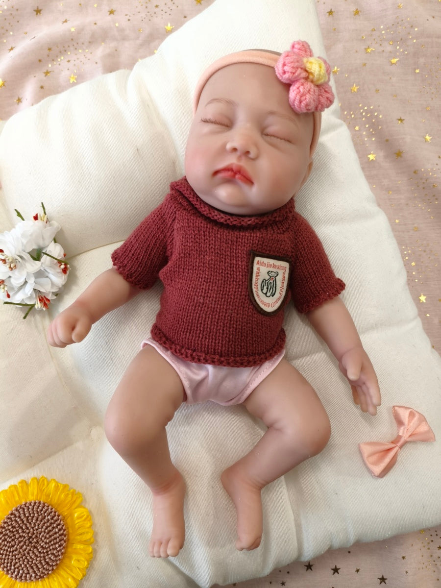 Bebé Reborn Naila - 30 cm de Silicona Blanda Realista