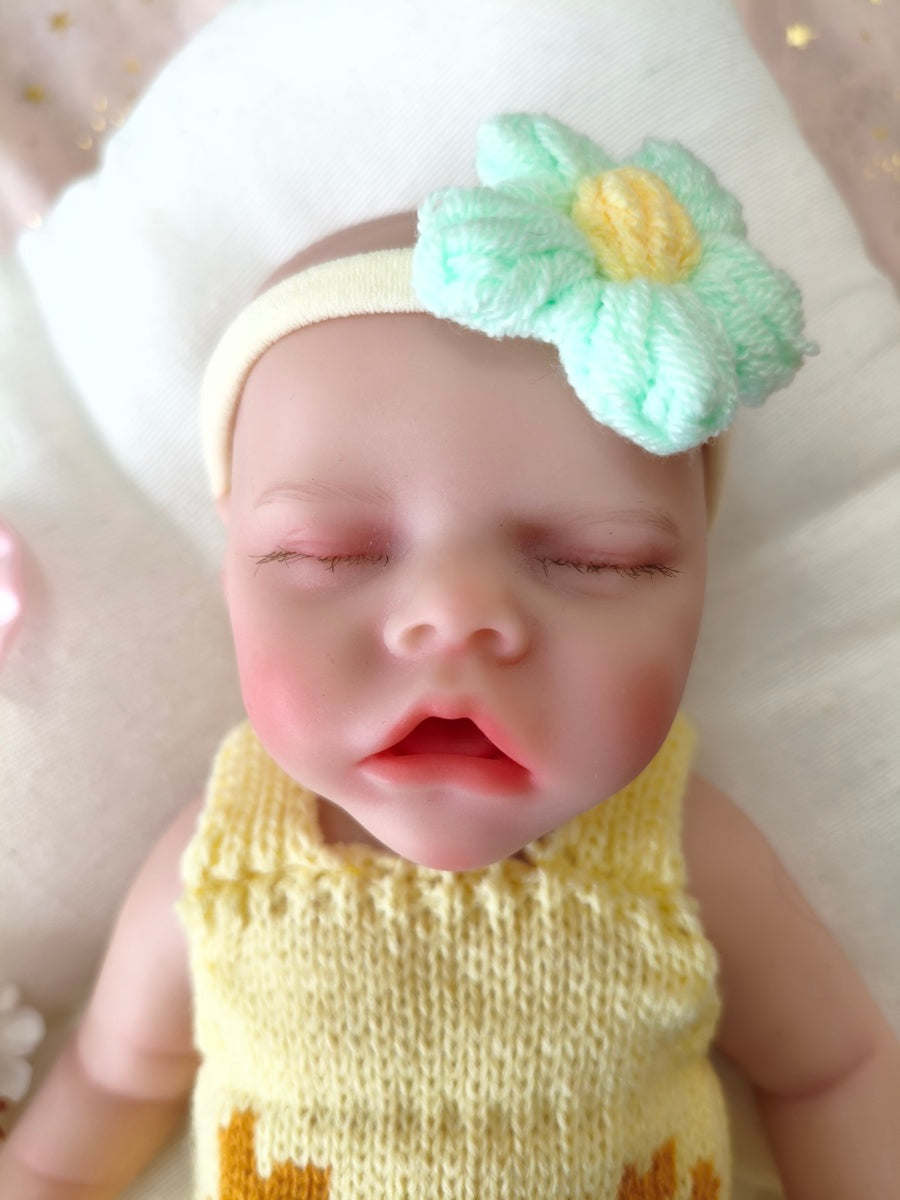 Bebé Reborn Elsa - 30 cm de Silicona Blanda Realista