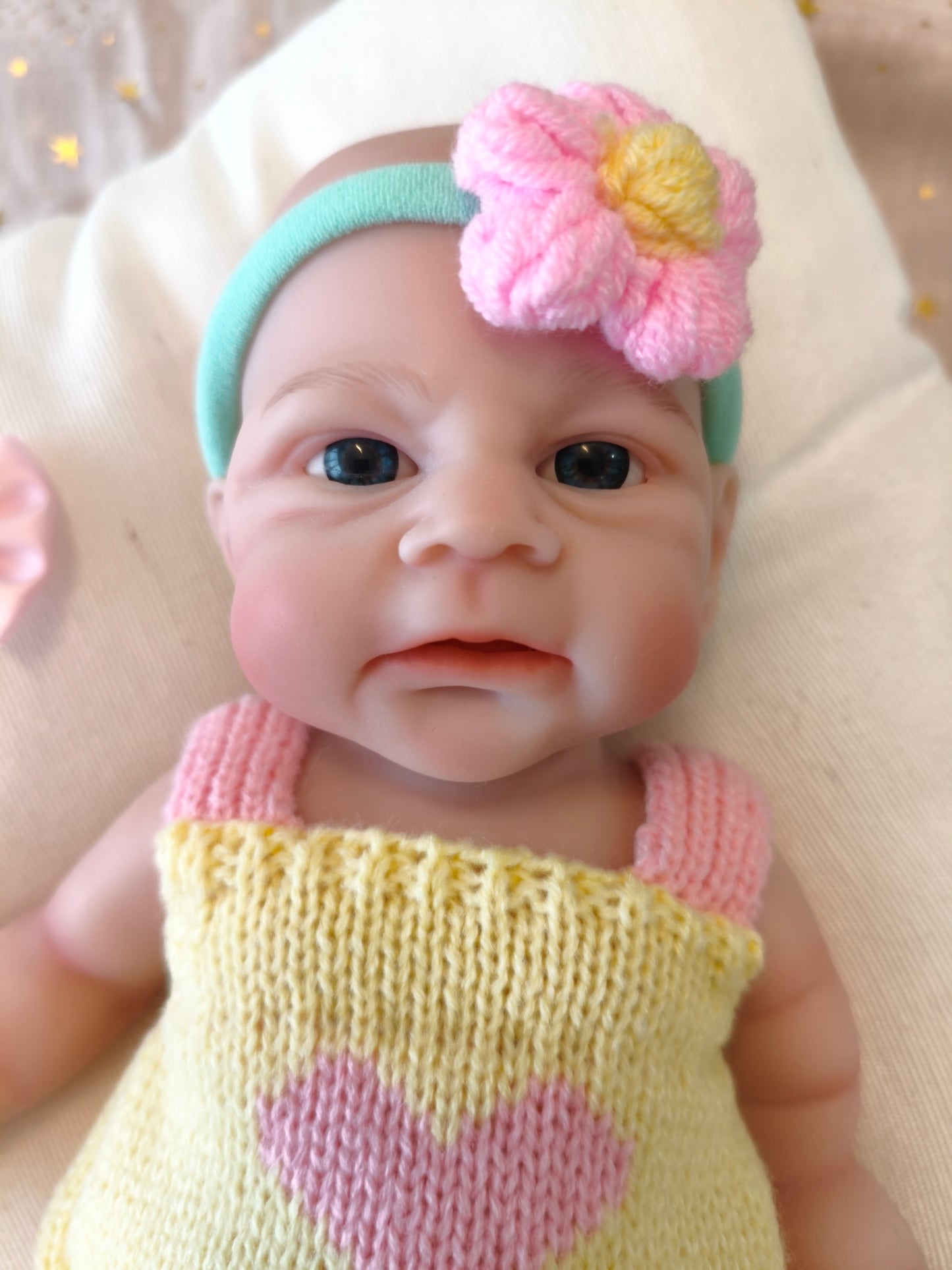 Bebé Reborn Maira - 30 cm de Silicona Blanda Realista