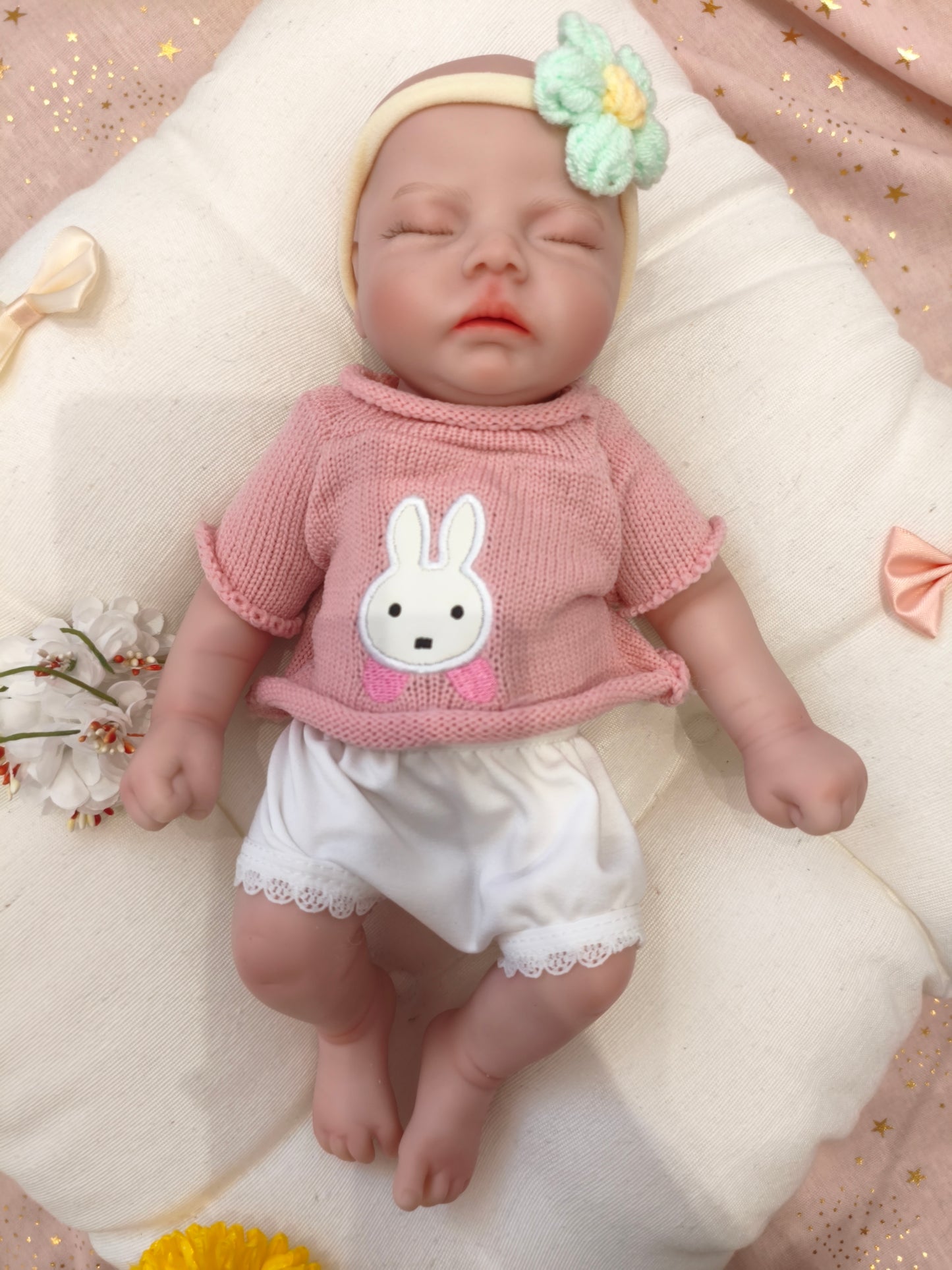 Bebé Reborn Mar - 30 cm de Silicona Blanda Realista