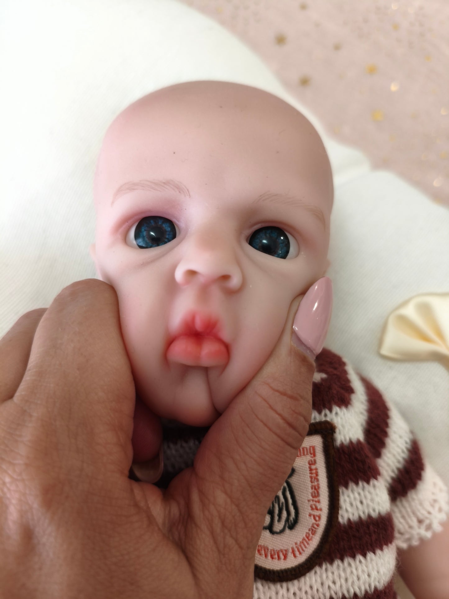 Bebé Reborn Biel - 30 cm de Silicona Blanda Realista