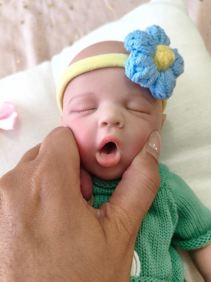 Bebé Reborn Enzo - 30 cm de Silicona Blanda Realista