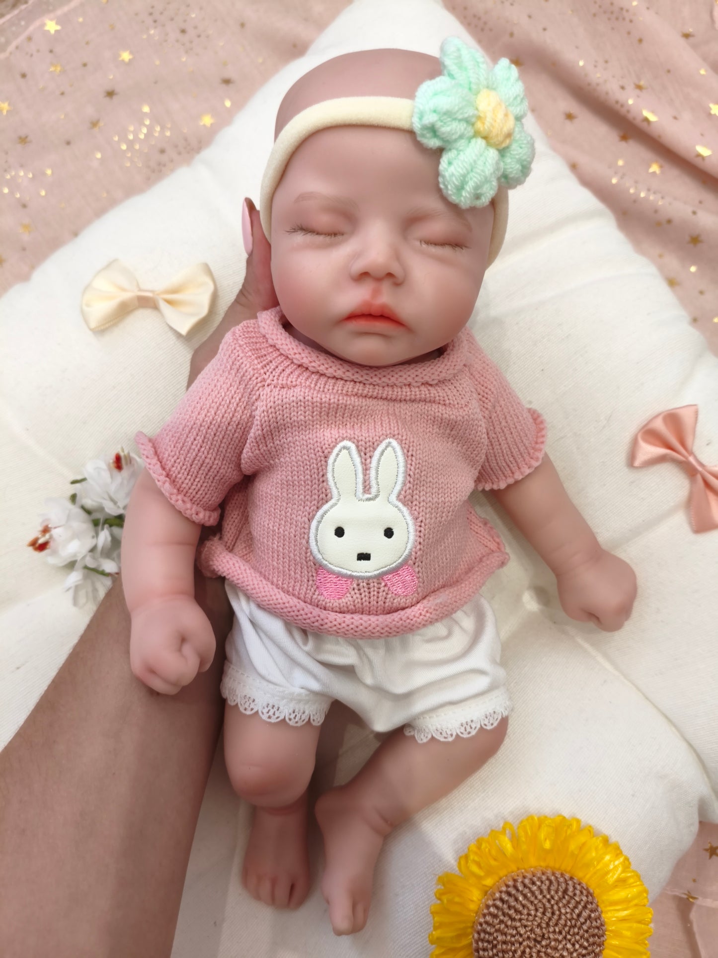 Bebé Reborn Mar - 30 cm de Silicona Blanda Realista